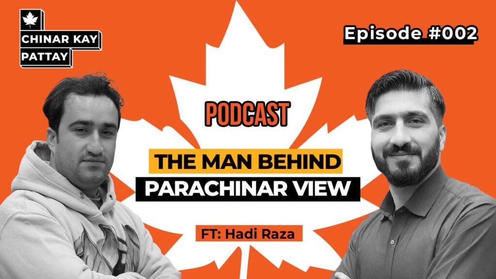 Hadi Raza and Mudasir Abbas, co-creators of Parachinar View, showcasing the beauty of Parachinar and Kurram District.