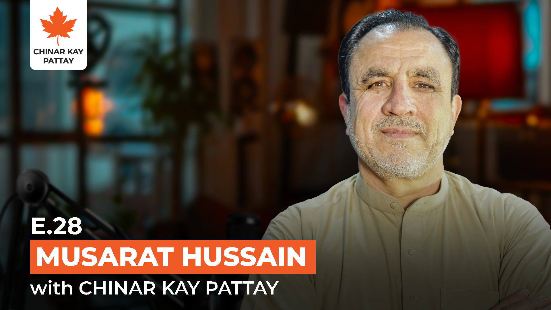 Social development in Kurram discussed by Musarat Hussain on Chinar Kay Pattay Podcast #028